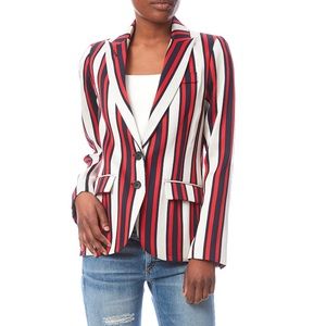 Smythe Vertical Stripe Cricket Blazer – Size 2